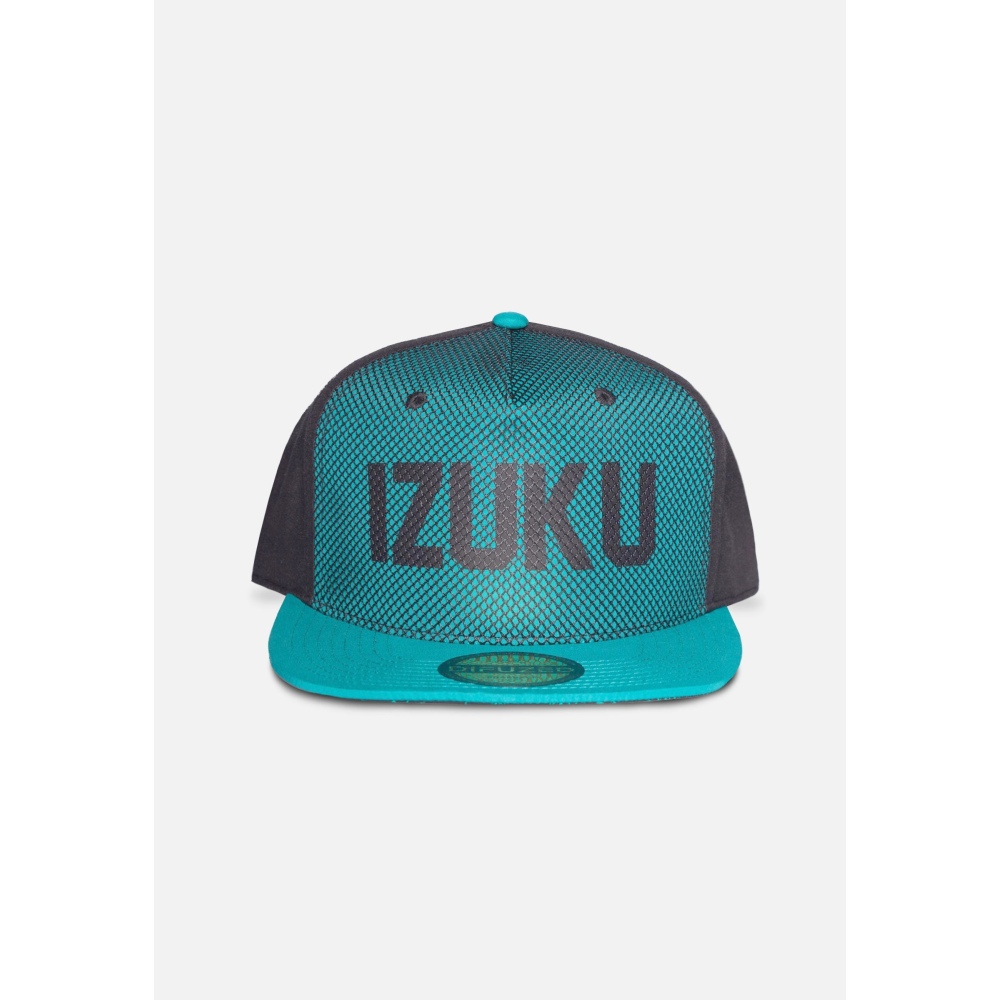 My Hero Academia - Izuku Mesh Casquette Snapback - Turquoise